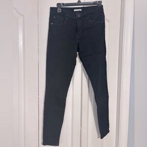 STS Blue Black Skinny Jeans Stretchy Tapered Fit
